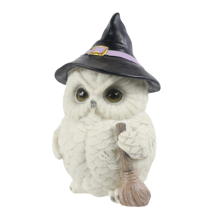 Owl Witch And Broomstick